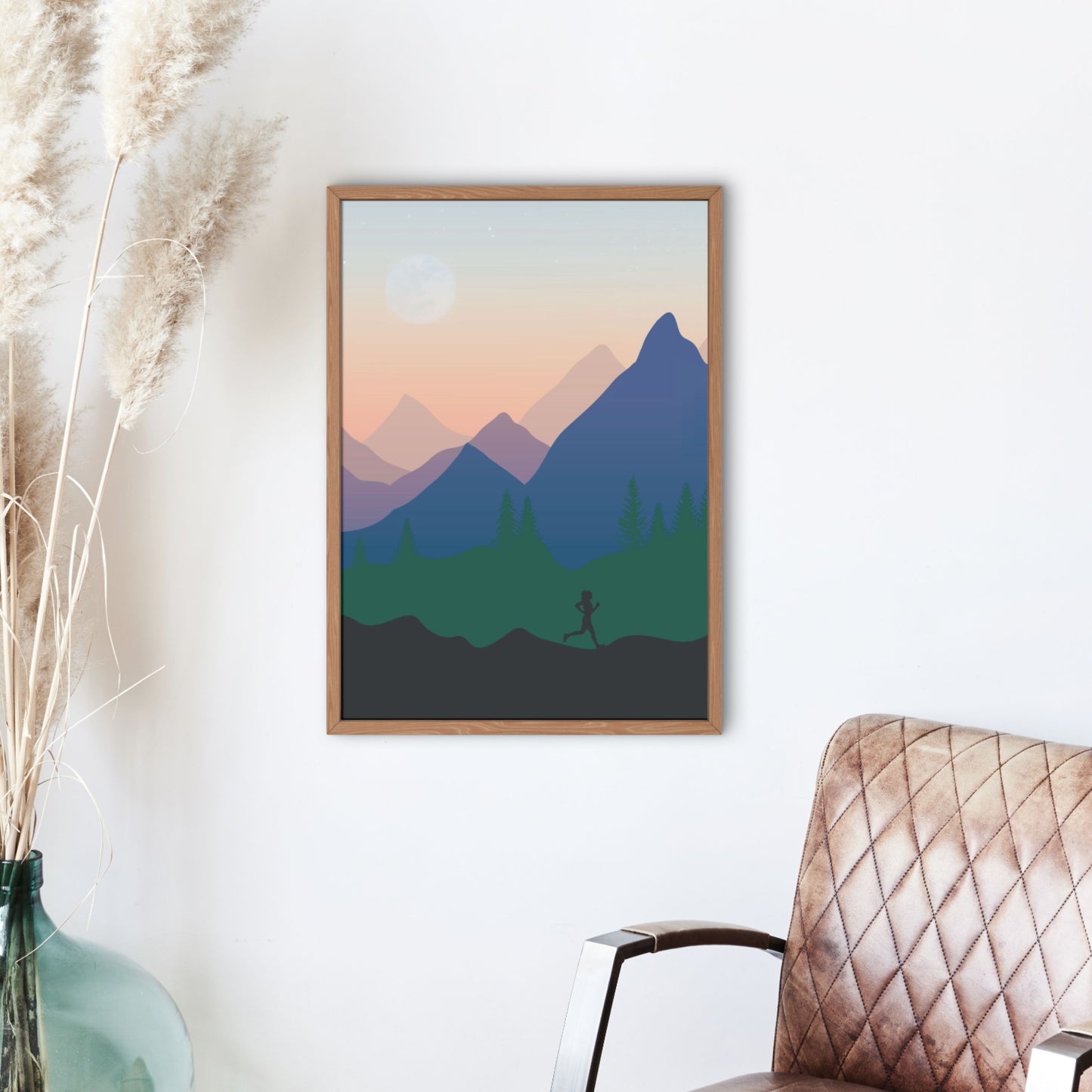 Moonlit Mountain Run