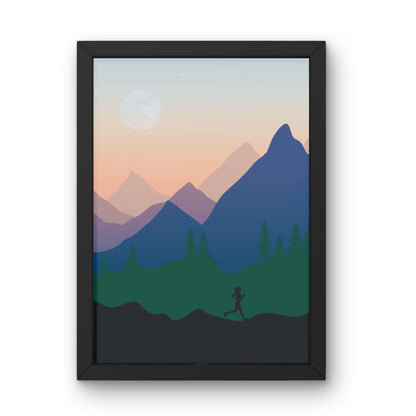 Moonlit Mountain Run