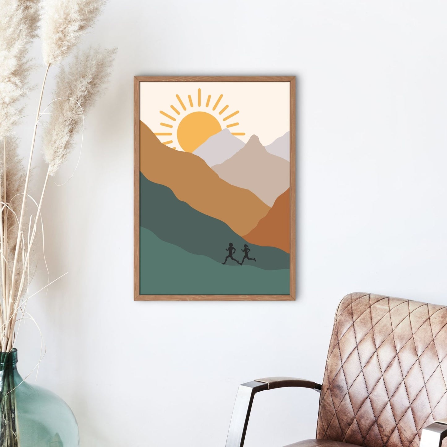 Sunrise Mountain Trails Poster