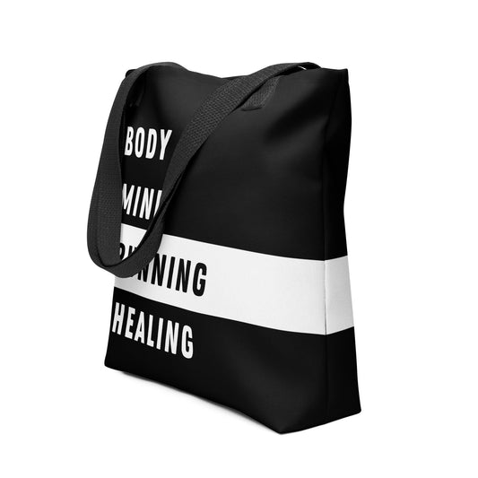 Mind Body Running Healing Tote bag - The Running Collective